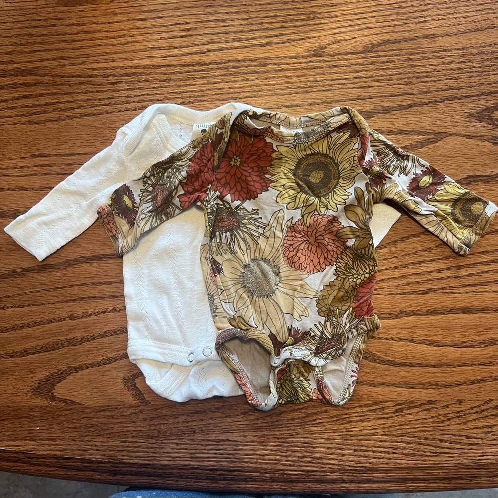 Kate Quinn Long-Sleeve Lap Neck Bodysuits